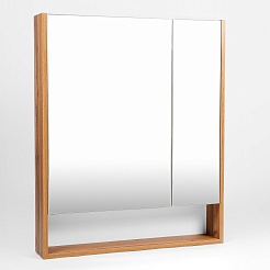 Viant Мебель для ванной Мальта 60 подвесная белая/дуб вотан – фотография-15